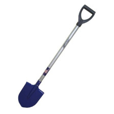 Лопата штыковая ФОРСАЖ с алюм чер и V-обр ручкой