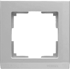 Рамка 1-м WL04-Frame-01 Stark серебро