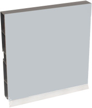 Цоколь кухонный H 100 мм L 4 м свело серый 023