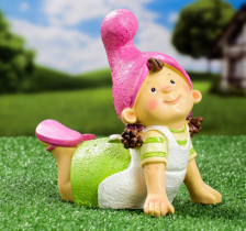 Фигура Девочка-гномик 13х19х19см 7751170