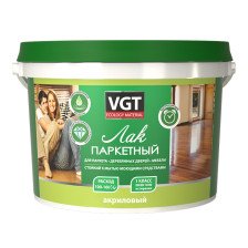 Лак акриловый паркетный полуматовый (2,2кг) ВГТ