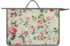 Папка для труда А4 ArtSpace Vintage пластик, на молнии с ручками