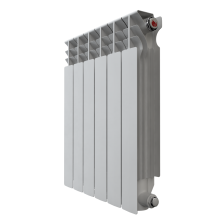 Радиатор "НРЗ" 500/100 14 секций алюминиевый  (186Вт)																	