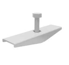 Крепеж стальной для лотка водоотводного пластикового Gidrolica DN100 с болтом 8х35 (108ст)