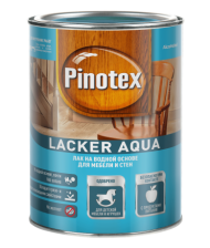 Лак LACKER AQUA 10 матовый (1л) Pinotex
