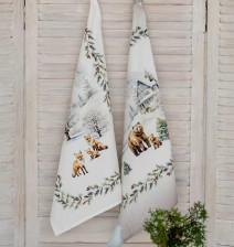 Набор полотенец хлопок 2шт Морозное утро 45х65 Listelle