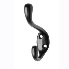 Крючок мебельный GTV MALAGA L черный