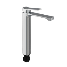 Смеситель для раковины однорычажный FABIA 9743 высокий, хром