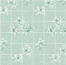 Панель рустованная (1,22х2,44) "Магнолия" морская волна