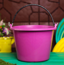 Ведро 6л пластиковое садовое цветное 2691 Flexible