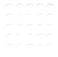 Заглушка самоклеящаяся d=20 белый премиум 319 (28шт)