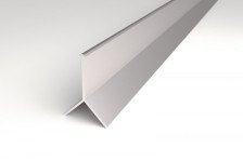 Профиль алюминиевый 10мм ПП05-10 серебро люкс (01л) 2,7м