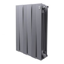 Радиатор Royal Thermo PianoForte 500 Silver Satin 6 секций биметалл