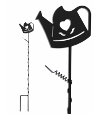 Поддержка для растений металл Чайник 72см