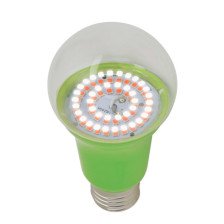 Лампа светодиодная Е27 15W A60 для растений (спектр для рассады и цветения) Uniel