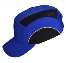 Каскетка защитная с СОП, васильково-черный