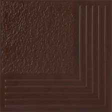 Ступень угловая (29.8x29.8) Каир 4У коричневый (Керамин, Беларусь)