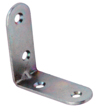 Уголок мебельный МК 50х50х20 мм цинк