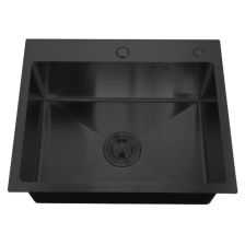 Мойка врезная 58х43 (1,0) h=200 графит РМС
