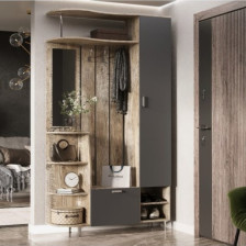 Прихожая Лика №2 1,2м Дуб юкон/графит