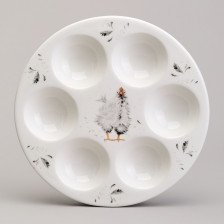 Блюдо для 6-ти яиц LEFARD FUNNY HENS 358-2292