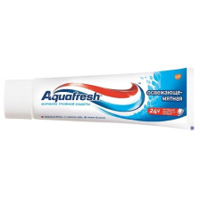 Зубная паста АКВАФРЕШ Освежающая мята 100мл
