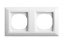 Рамка 2м Vesta-Electric Roma белый