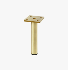 Опора мебельная Ronda Simple NM-RONDA-S-150-18 шлифованное золото GTV