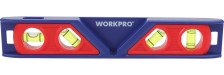 Уровень торпедо 225мм магнитный рамный Workpro WP262028