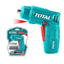 Отвертка TOTAL 4В 1/4" аккумуляторная с подсветкой TSDLI0402