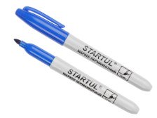 Маркер промыш перм фетровый синий STARTUL PROFI (ST4350-02)