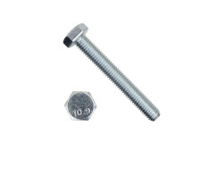 Болт М8х16 DIN933 полная резьба ш/гр класс прочности 10.9