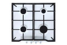 Варочная поверхность газовая ПВГ 1212 (59х52х9,4см)(цвет:белый, варочная поверхность:эмаль)