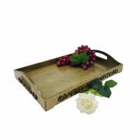 Поднос декоративный лакированный Д132 Размер: 418х275х70, 