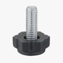 Ножка черная М6хL17 C