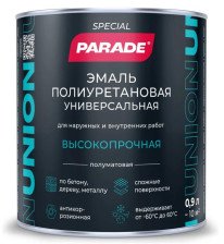 Эмаль UNION полиуретановая база А (0,9л) Parade