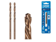 Сверло по металлу 3,2х36х65мм ц/х HSS кобальт Co-5% EXPERT STARTUL SE8300-32
