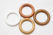 Кольцо для деревянного карниза дуб светлый