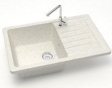 Мойка 740х490 искусственный камень хлопок 16/Q7
