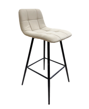 Стул барный "Анри" (Ткань, Velur, v 13 (кремовый), softBL)