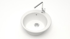 Мойка D475 искусственный камень белый 30/G31