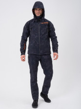 Костюм TRITON PRO -5C ткань SoftShell, цвет Серо-Чёрный размер 44-46/170-176