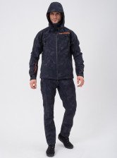 Костюм TRITON PRO -5C ткань SoftShell, цвет Серо-Чёрный размер 44-46/170-176