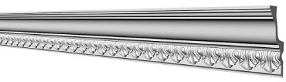 Плинтус потолочный GP-41 66х112мм (16) 2,0м