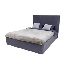 Кровать Наоми (1,6х2м) ортопедическое основание, ПМ800, БН, велюр Velutto 10