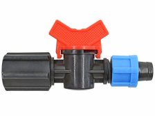Кран 3/4 внутр х К/Л для капель ленты FL011734 (2шт)