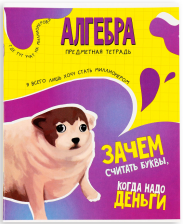 Тетрадь предметная 36 л Мемы Алгебра