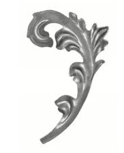 Лист кованый SK25.02.4R 90х145мм