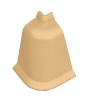 Угол внешнешний пластиковый мрамор золотой KORNER