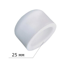 Заглушка полипропиленовая D25мм Vekplast
